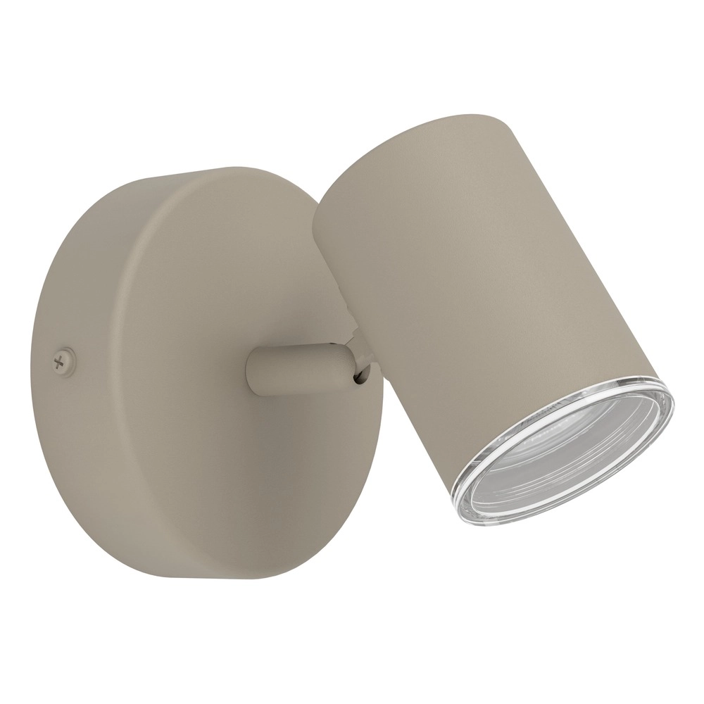 Opbouwspot Consuma 1 enkel zand bruin Eglo 9008606397266