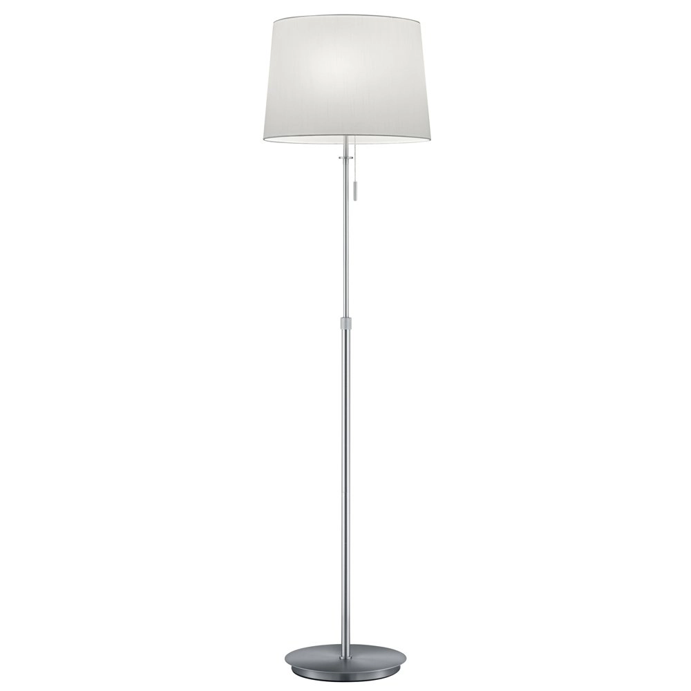 vloerlamp Lyon 138cm metaalgrijs Trio 4017807389654
