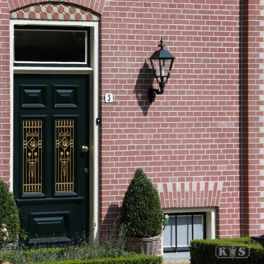 Nostalgische buitenlamp Braamt M 41 zwart KS verlichting 8714732121347