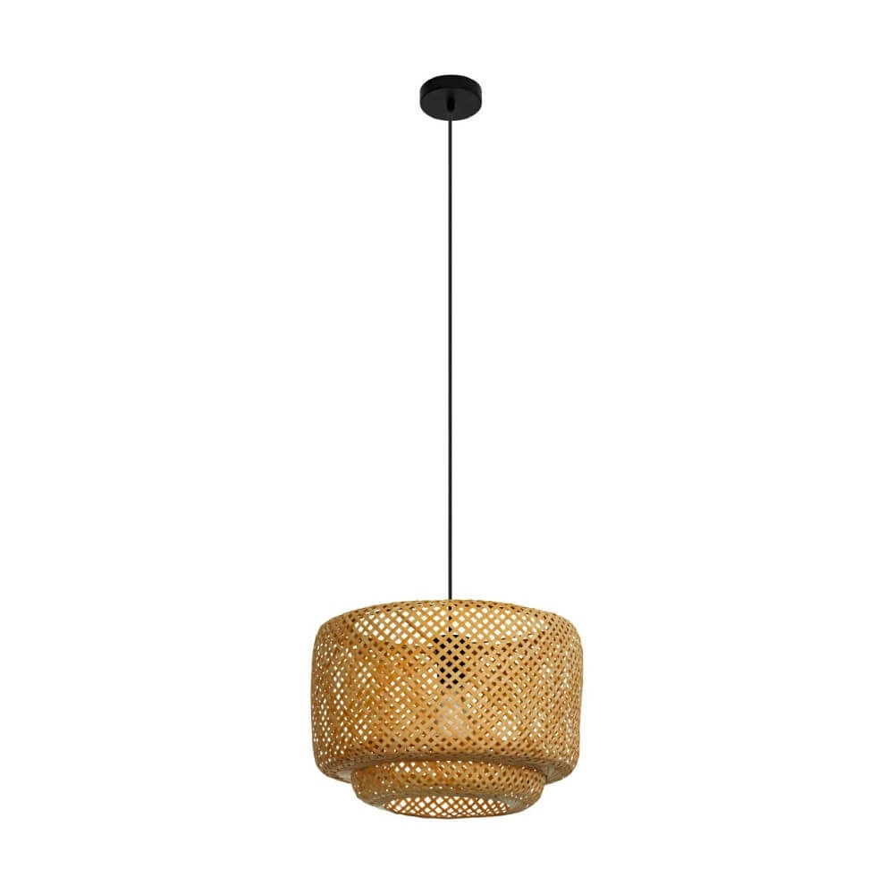Hanglamp Hettonle met rotan kap Eglo 9002759438685