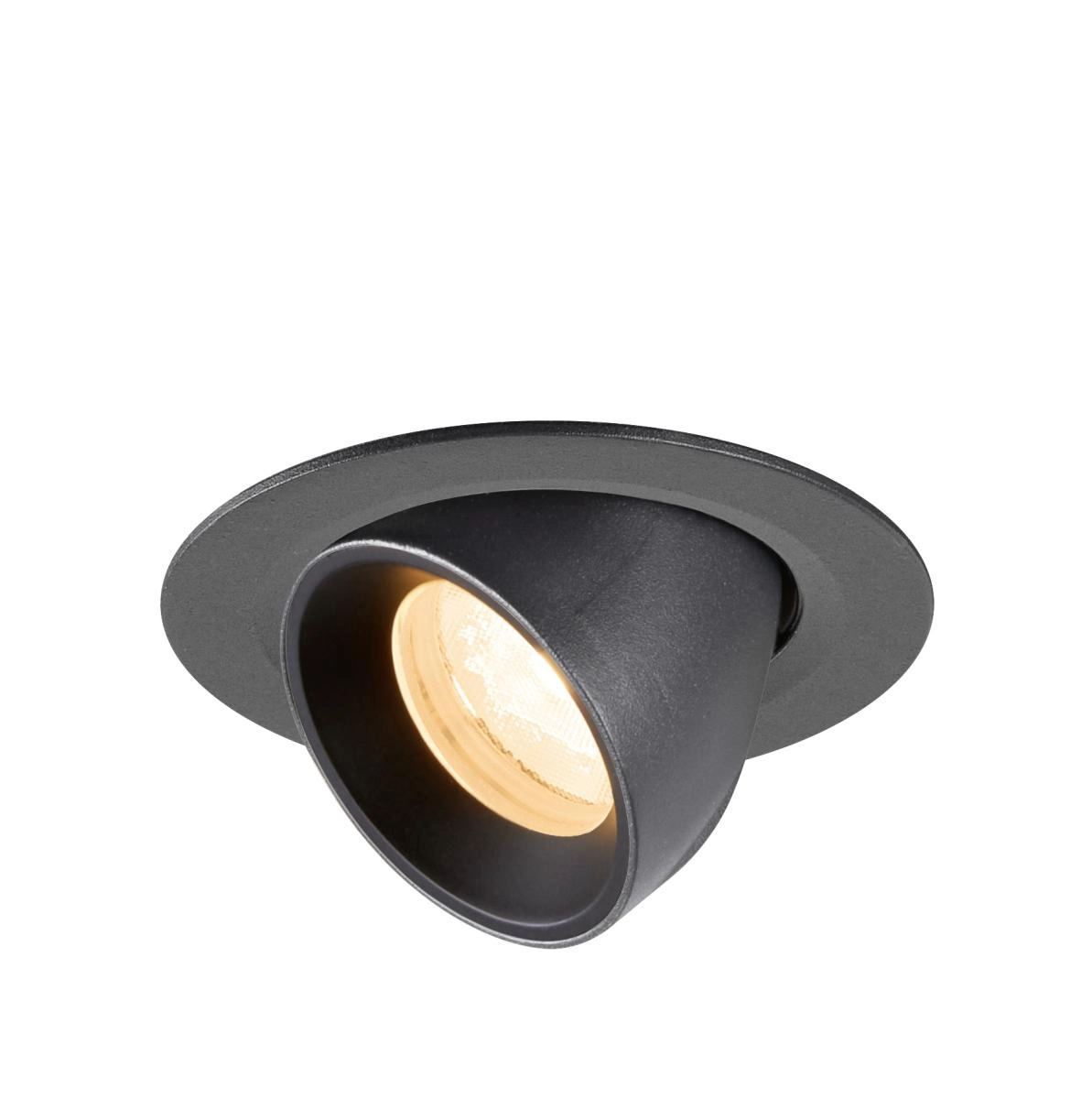 Inbouwspot Numinos Gimble XS zwart 2700K - 40gr