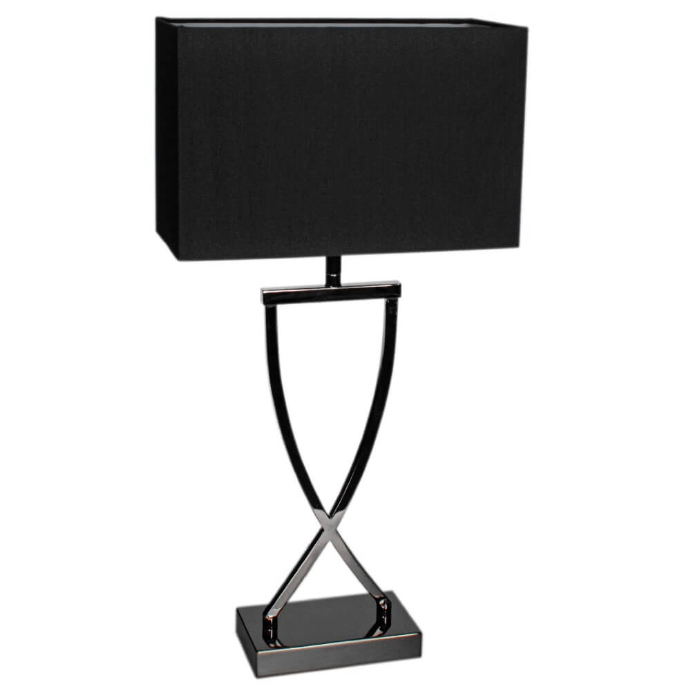 Tafellamp Omega zwart 52cm