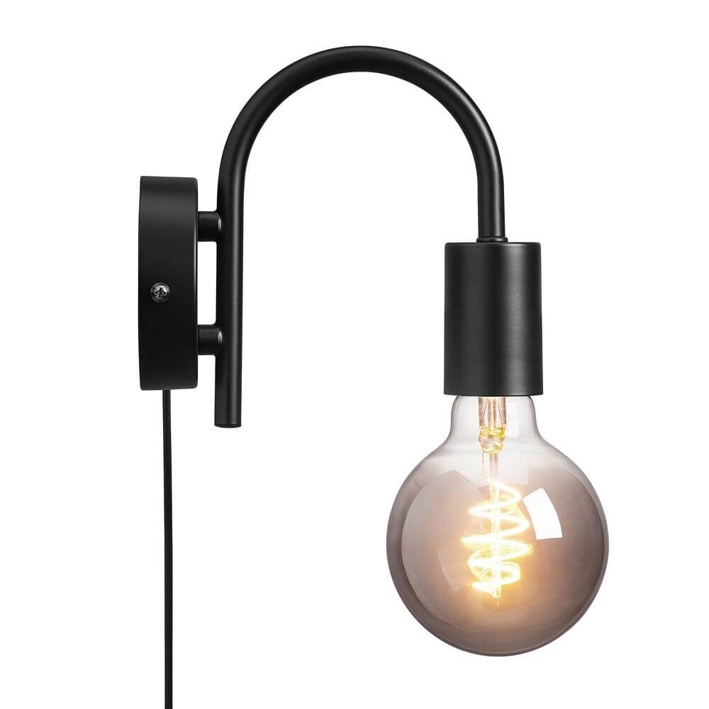 Wandlamp Paco zwart Nordlux 5704924005251