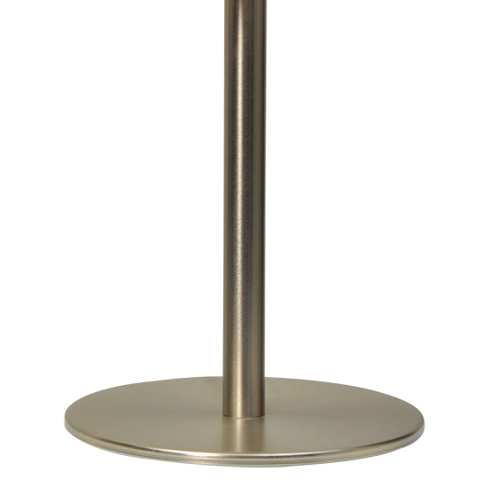 Tafellamp Calabro 44cm mataalgrijs met wit Masterlight 8718121093666