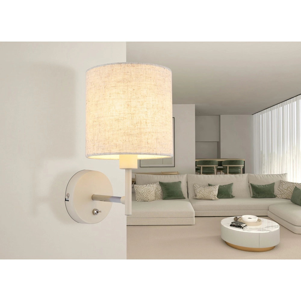 Wandlamp Deleon zand bruin Globo 9007371566907