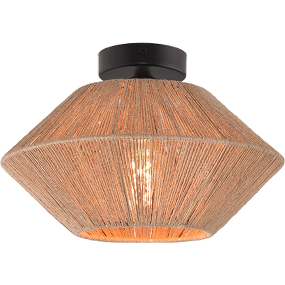 Japandi plafondlamp Bicono Ø 35cm