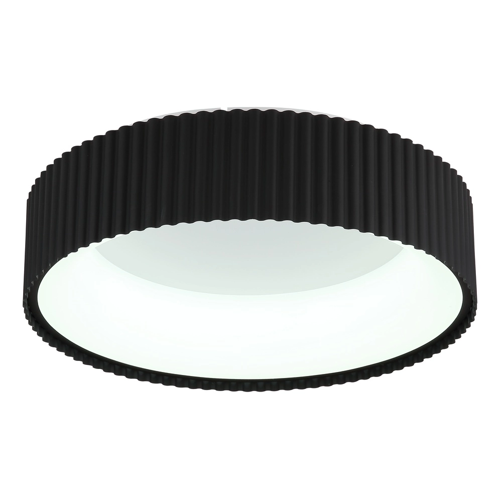 Plafondlamp Kemp zwart Ø 46cm Globo 9007371575268