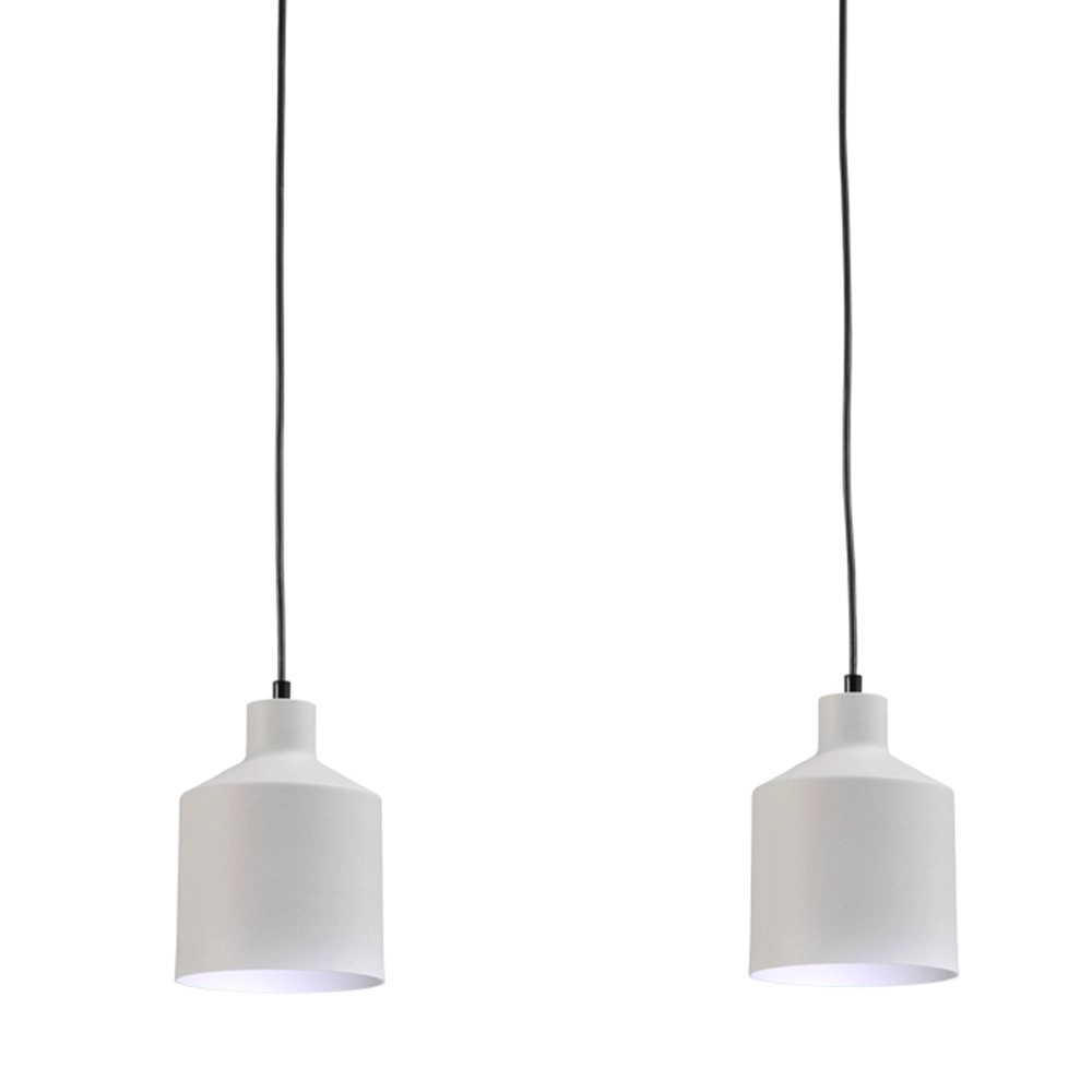 Eetkamerlamp Boris Concepto 3x14 zwart met wit Masterlight 8718121153704