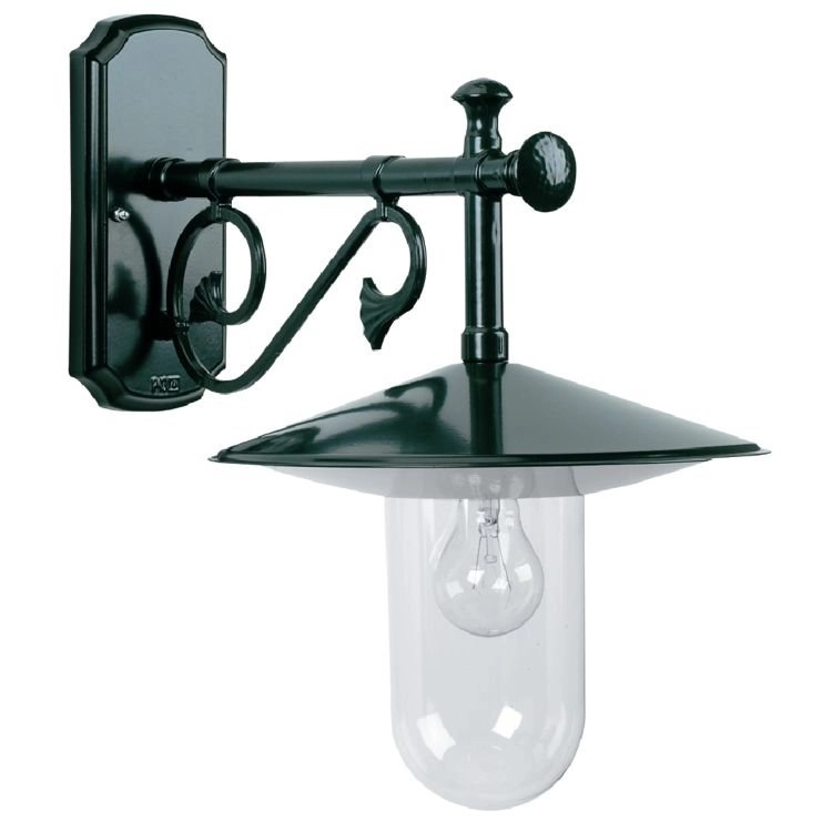Buitenlamp Louvre 1 zwart KS verlichting 8714732722841