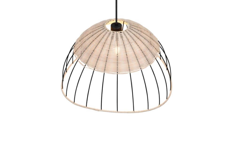 Rotan hanglamp Sandrine Ø 48cm Trio 4017807637656