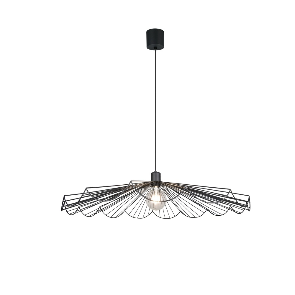 Hanglamp Margarita zwart Ø 80cm