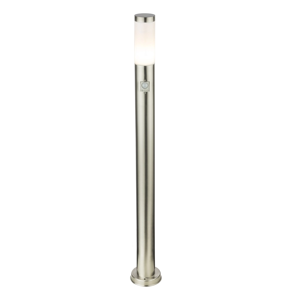 Padverlichting Boston RVS met sensor