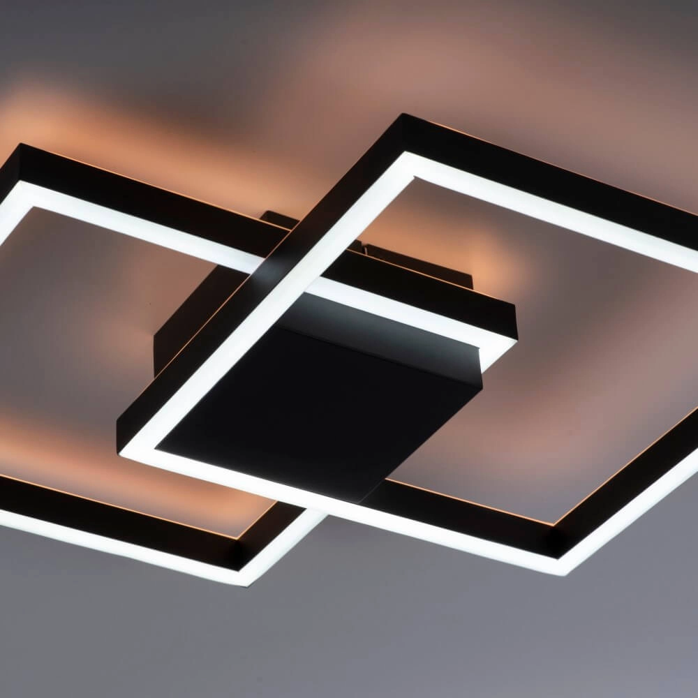 Design plafondlamp Q-Marko vierkant Paul Neuhaus 4012248366622