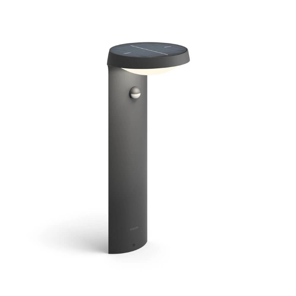 Lantaan Rosemarie solar antraciet Philips 8719514476936