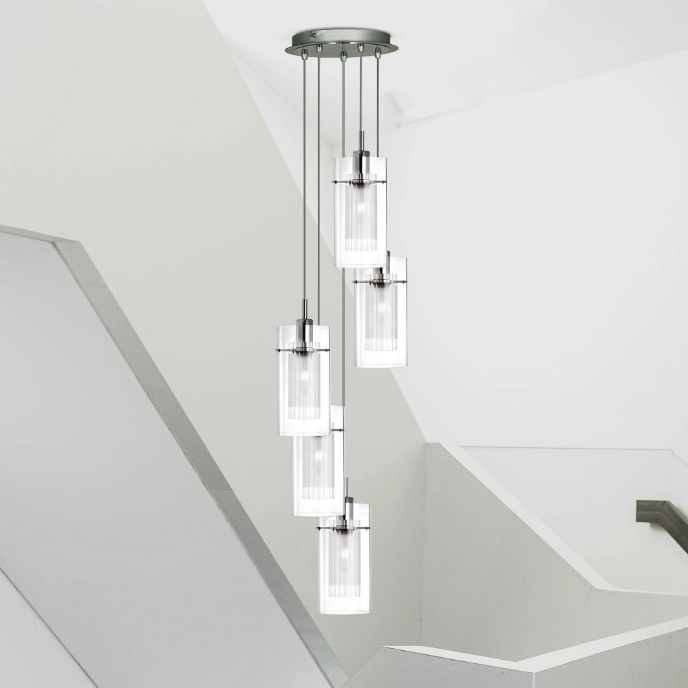 Glazen vide lamp Duo 1 Searchlight 5013874274649