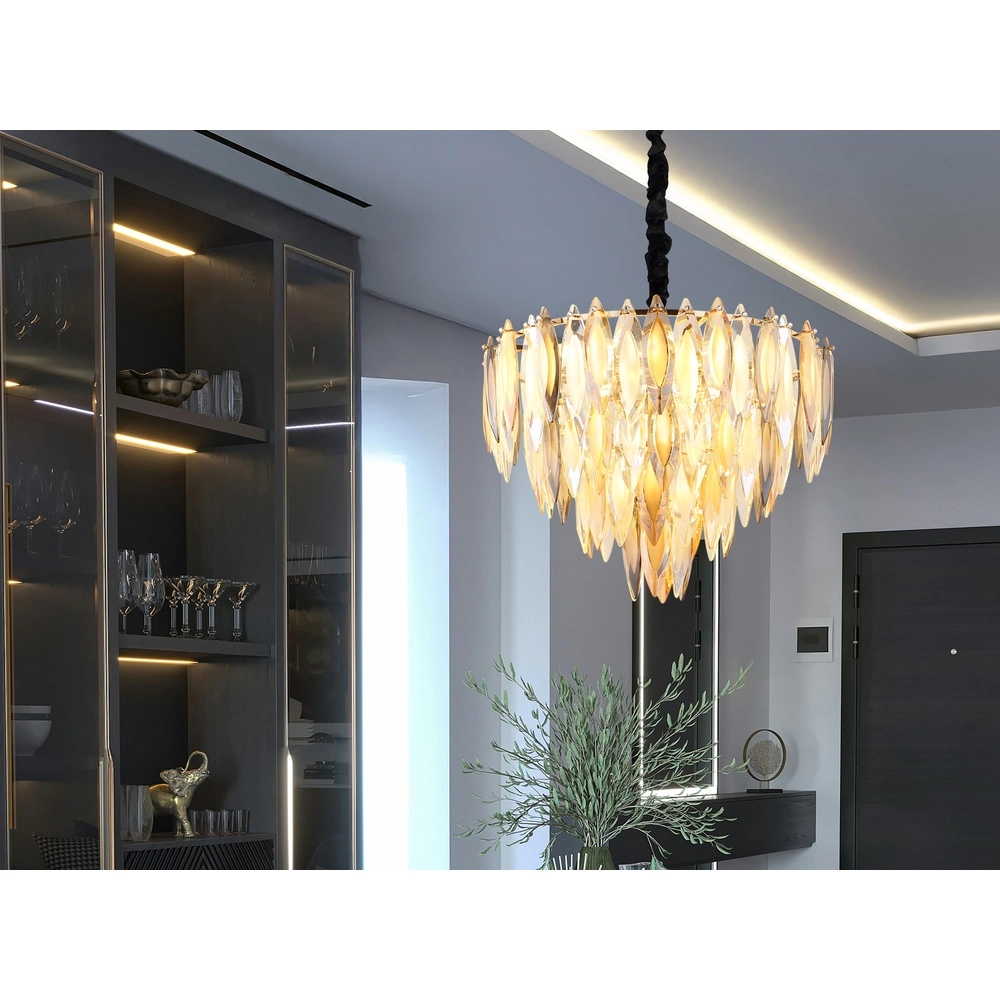 Hanglamp Elinor goud Globo 9007371543960
