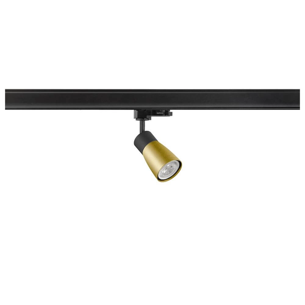 Railspot Puri 2.0 Dome zwart-goud 3-fase SLV 4024163294539