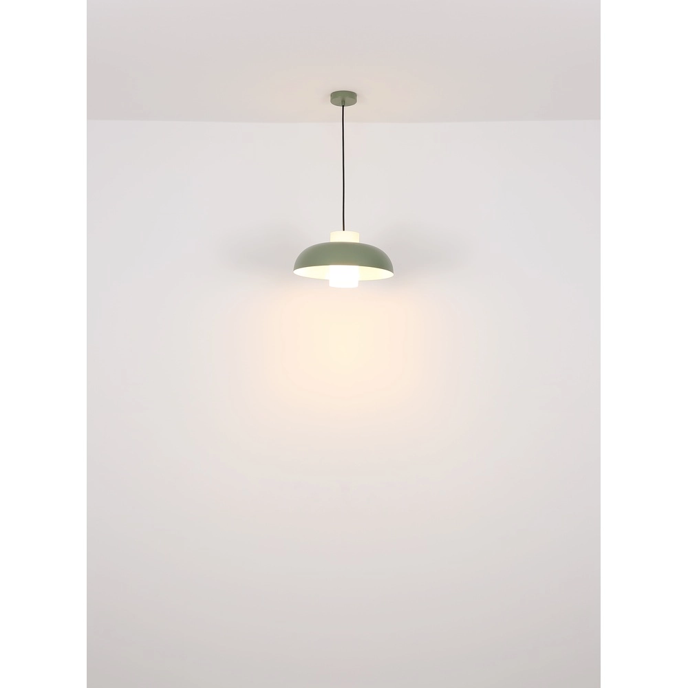 Moderne hanglamp Lowe groen Ø 38cm Globo 9007371515165