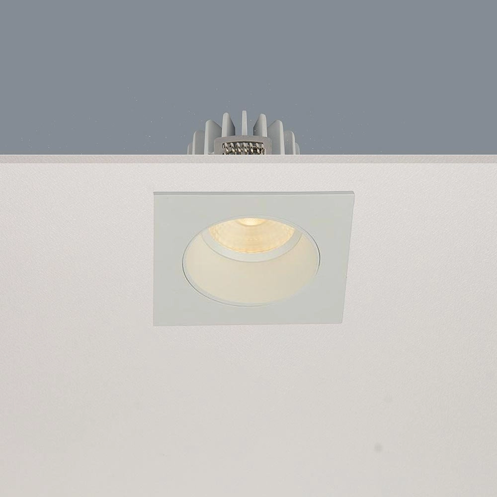 Witte inbouwspot Downel 9cm Artdelight 8719831730414
