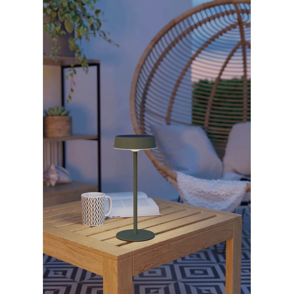 Strakke tafellamp Simeri hybride groen Eglo 9002759758783
