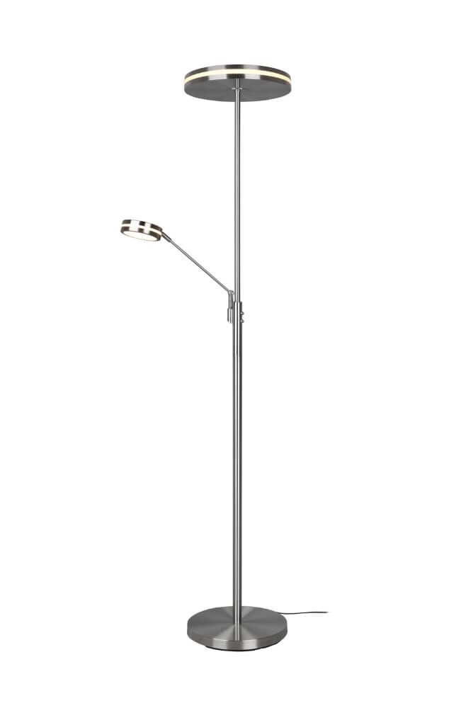 Grote led leeslamp Franklin RVS