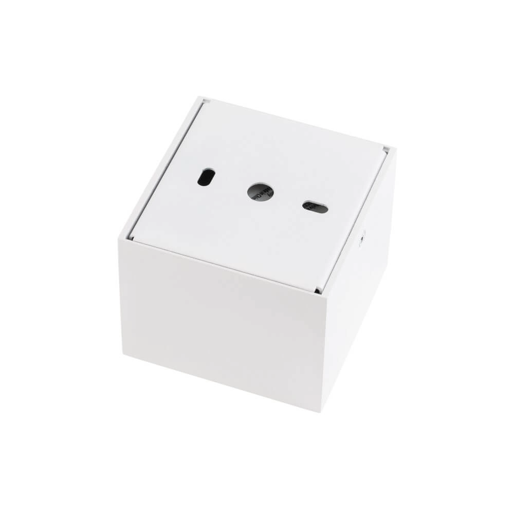 Witte opbouwspot Midi Led 2x2 leds - 3000K Lyora 5903139100472