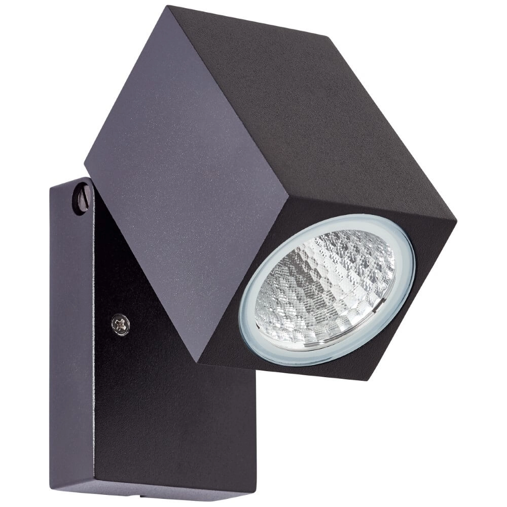 Zwarte opbouwspot Burk design Brilliant 4004353349317
