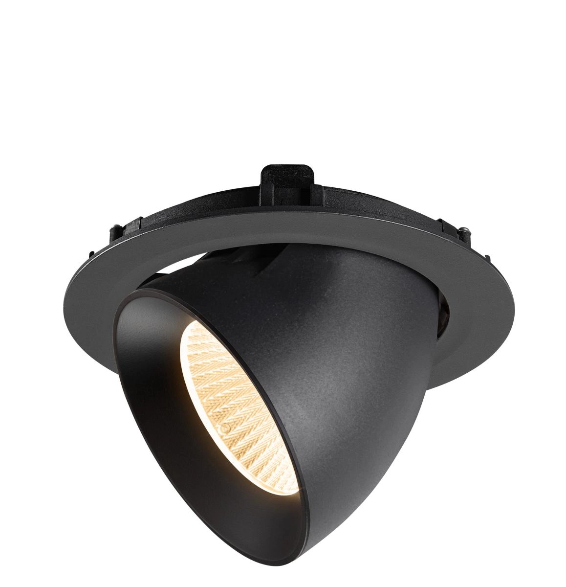 Inbouwspot Numinos Gimble XL zwart 2700K - 40gr SLV 4024163308878