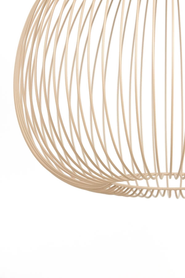 Crème hanglamp Rilana Ø 45cm Light & Living 8717807649784