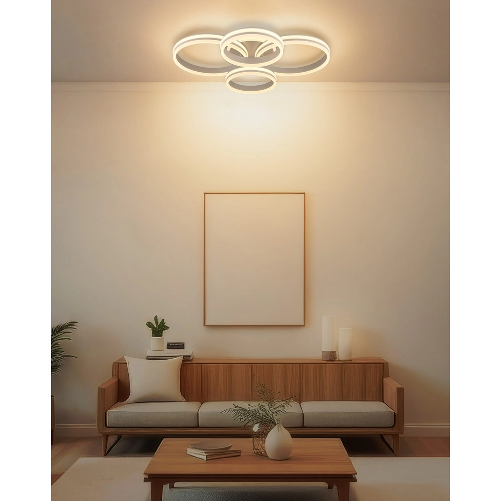 Design plafondlamp Rubio zand bruin Globo 9007371581207