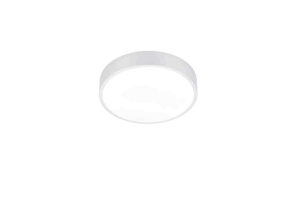 Witte plafonniere Waco Ø 31cm
