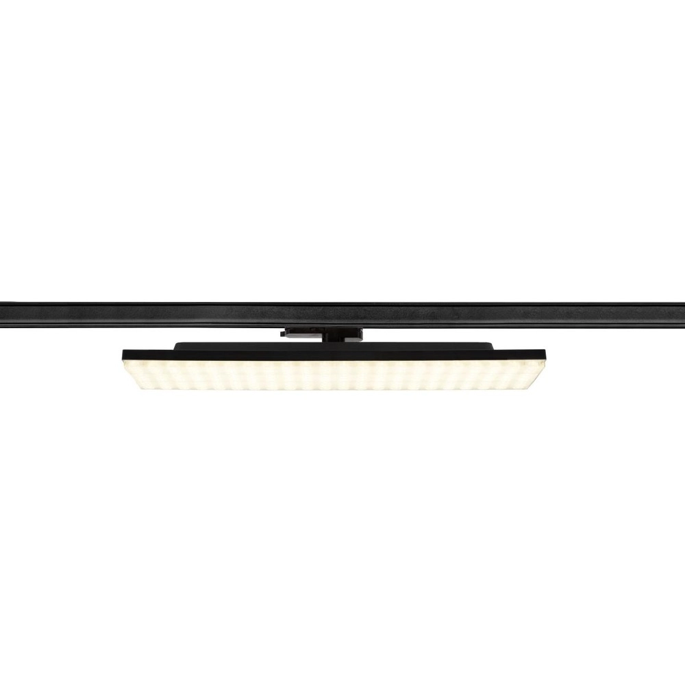 Rail armatuur Sight Panel 3-fase zwart 3000K