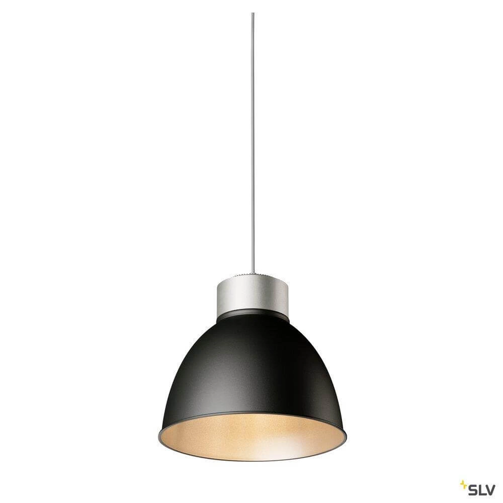 Hanglamp Para Dome grijs Ø 12,7cm SLV 4024163252942