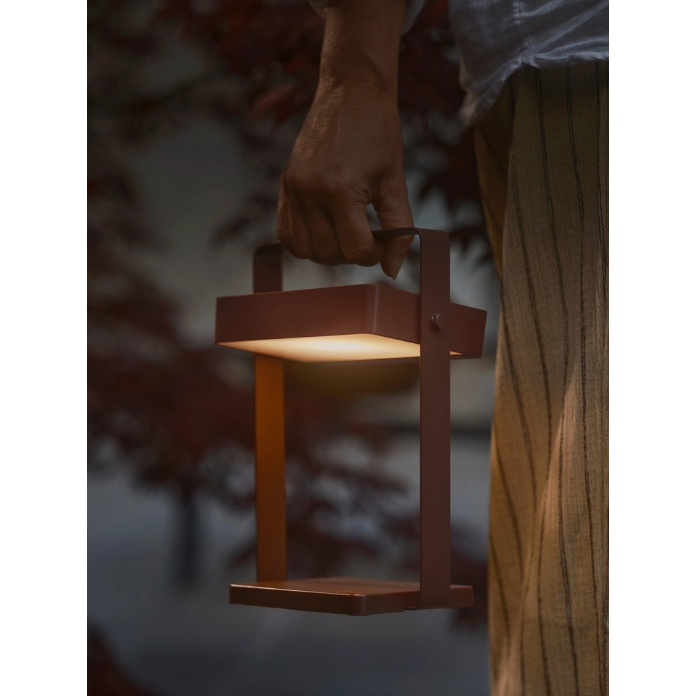 Roestbruine Saulio Solar  tafellamp Nordlux 5704924025617