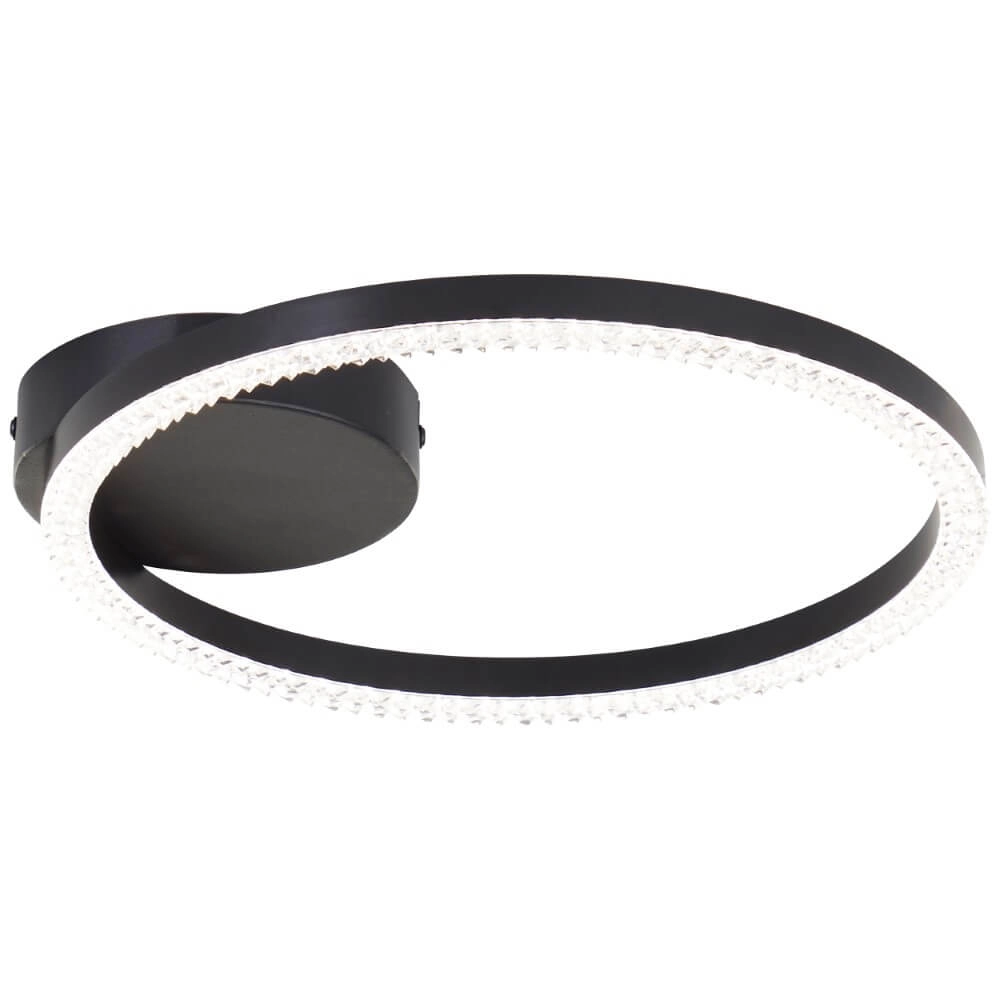 Zwarte plafondlamp Aurelia 1500lm