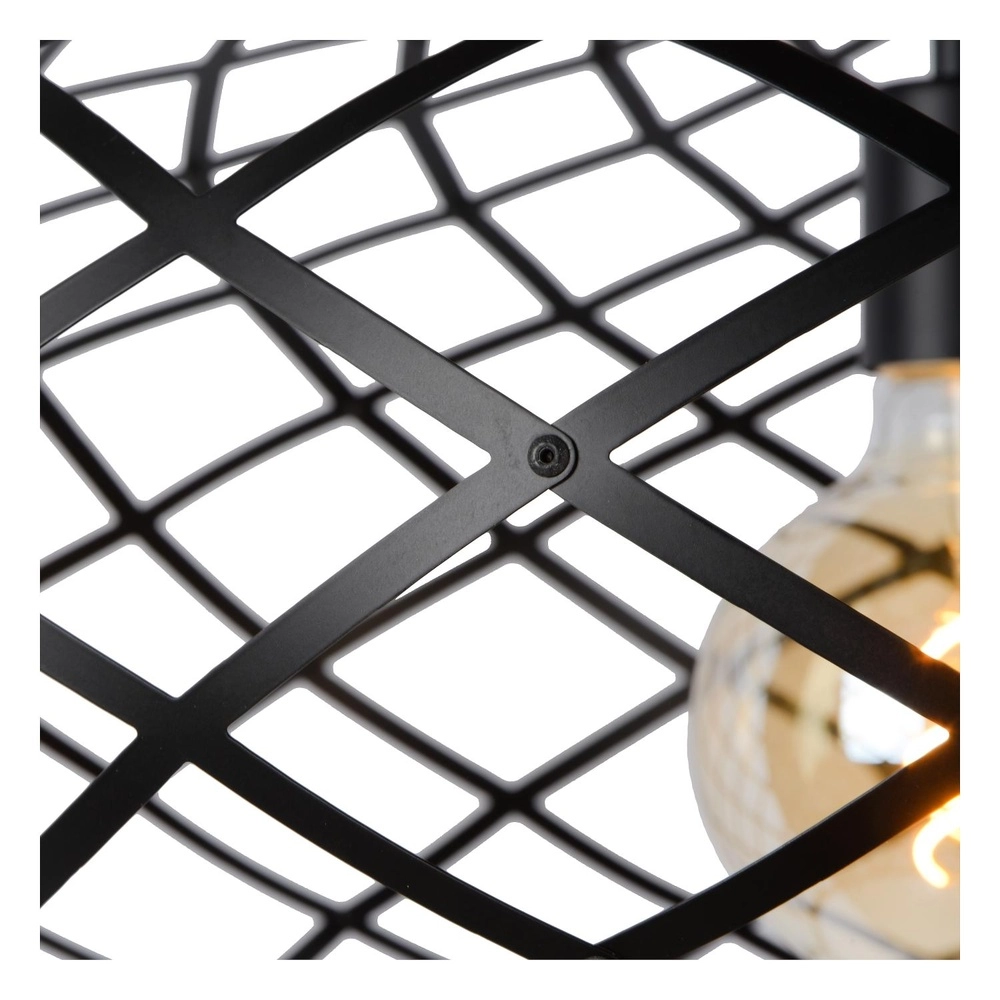 Hanglamp Wolfram Ø 65cm zwart Lucide 5411212211019