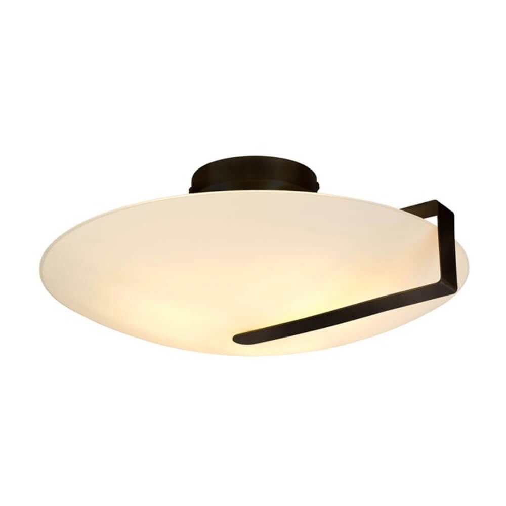Plafondlamp Sundial zwart