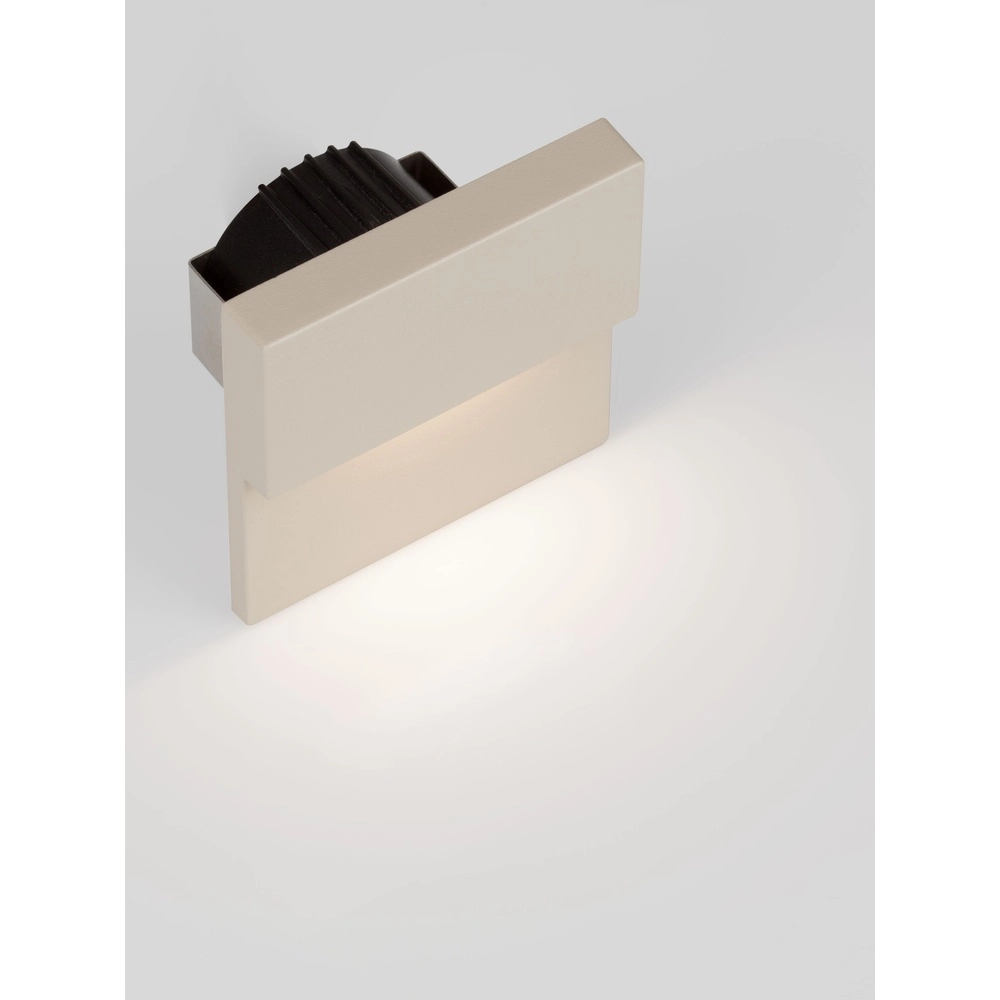 Inbouw wandlamp Dan zand bruin 3000K Lyora 5212017497512