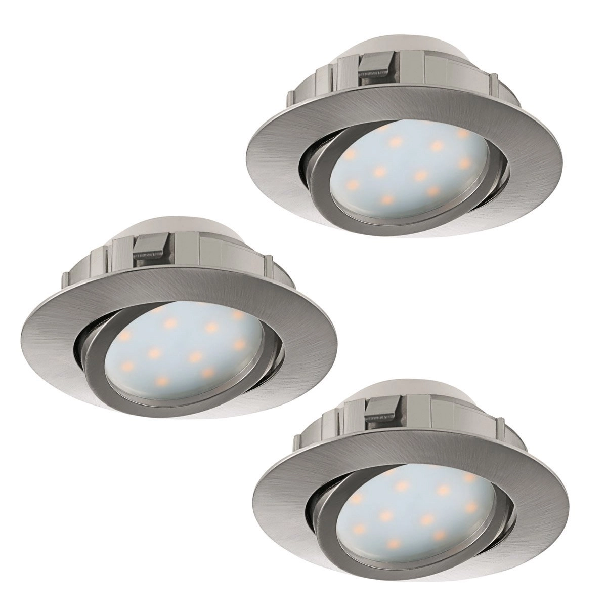 Led plafondspot Pineda Round (3x) set van 3