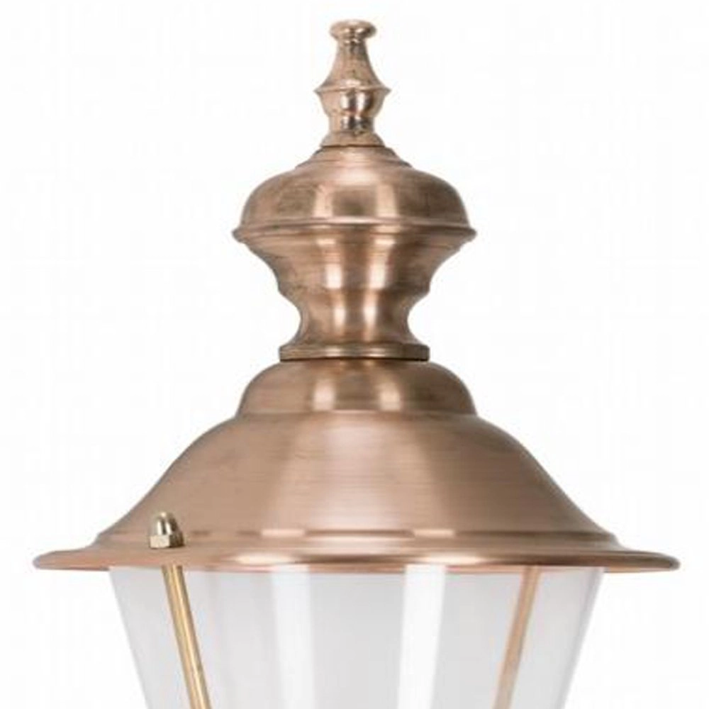 Nostalgische buitenlamp Hoorn zwart KS verlichting 8714732120340
