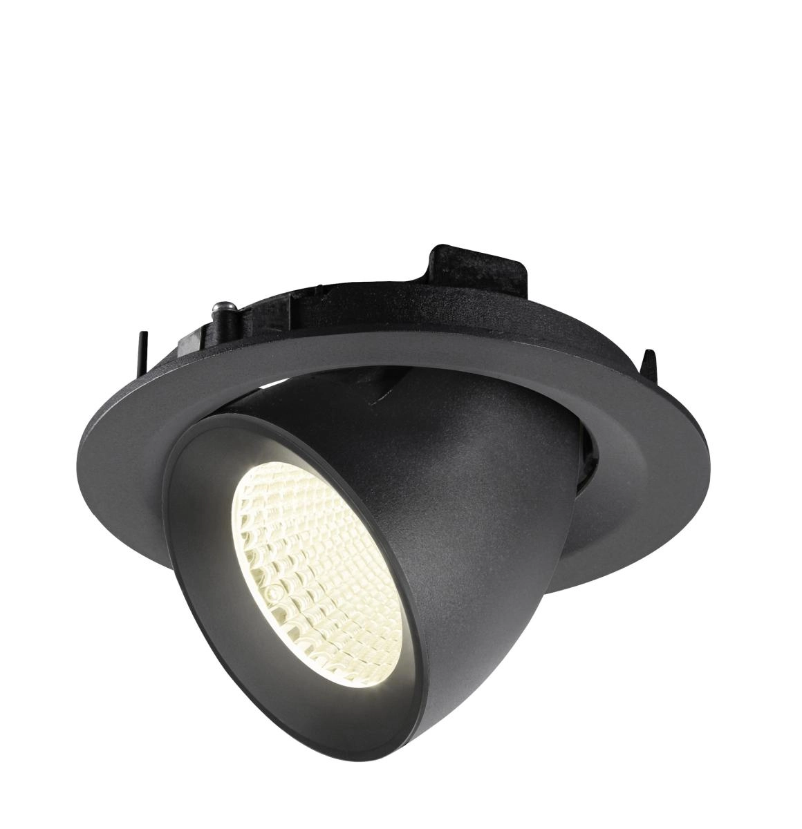 Inbouwspot Numinos Gimble M zwart 4000K - 40gr SLV 4024163311748