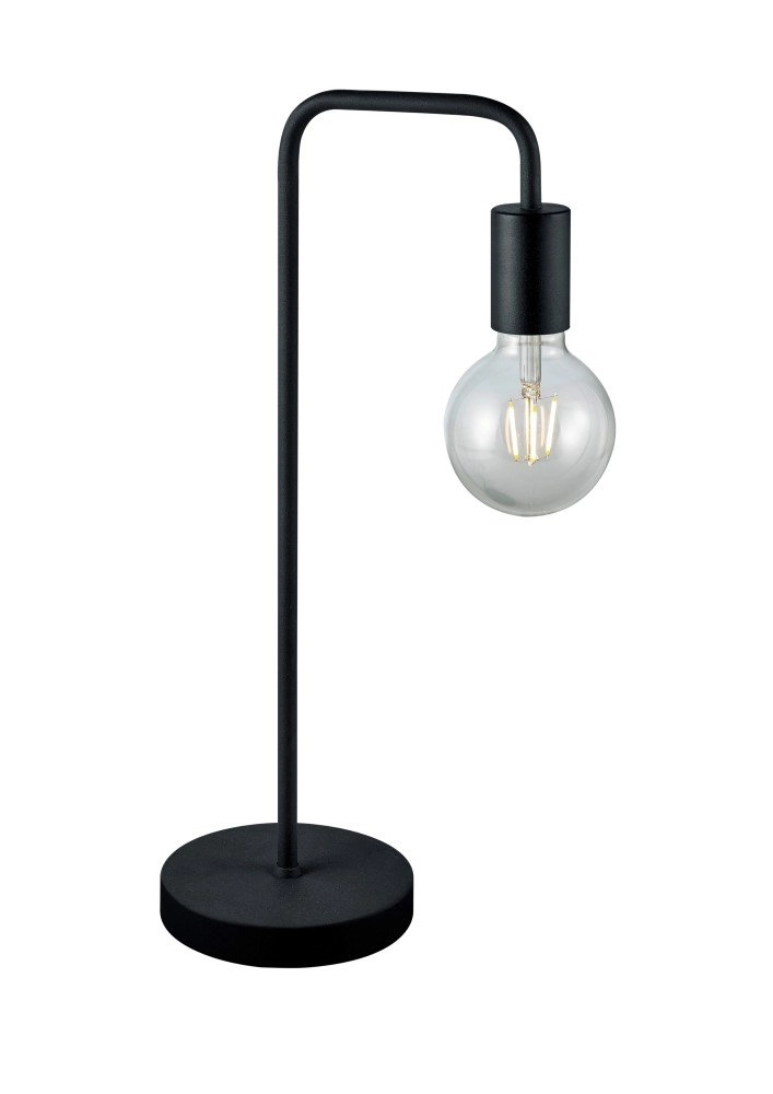 Tafellamp Diallo 51cm zwart