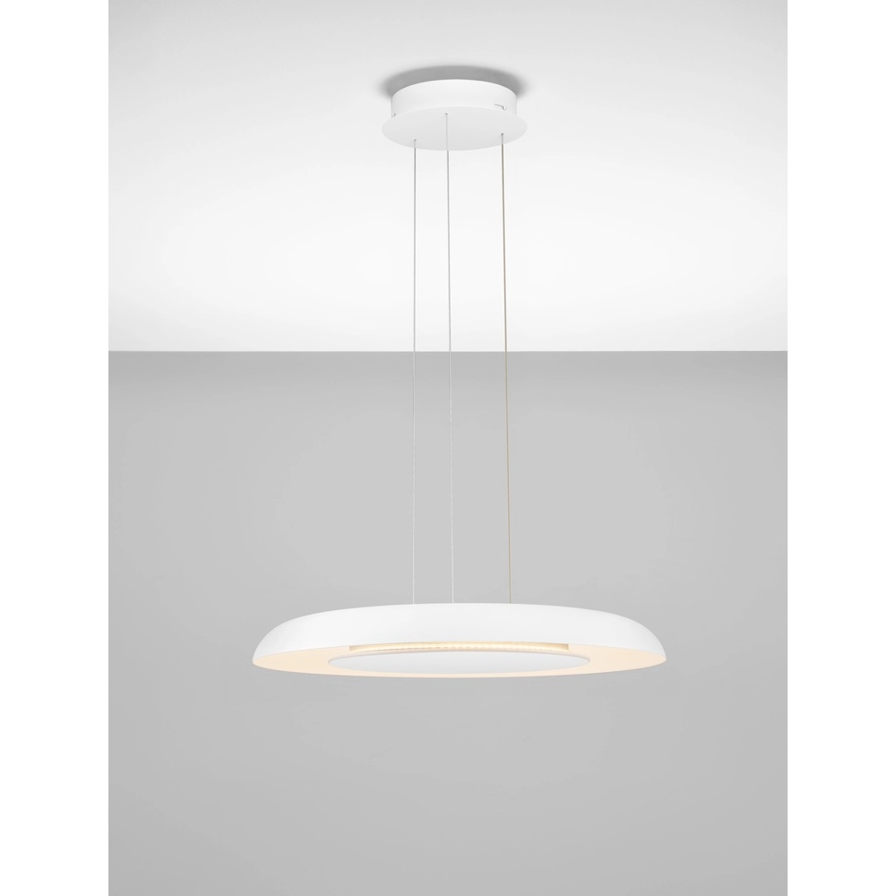 Moderne hanglamp Epos Ø 60cm wit