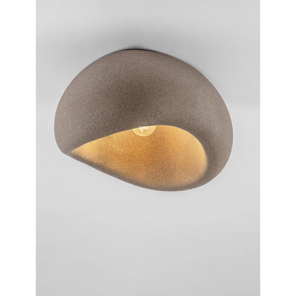 Natuurlijke plafondlamp Aere bruin 50cm Lyora 5212017476784