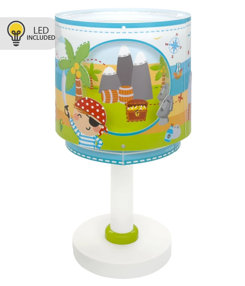 Tafellampje Pirate Island blauw Dalber 8420406002286
