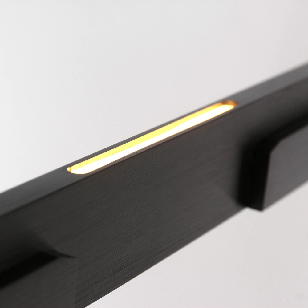 Strakke hanglamp Bloc zwart Steinhauer 8712746148275