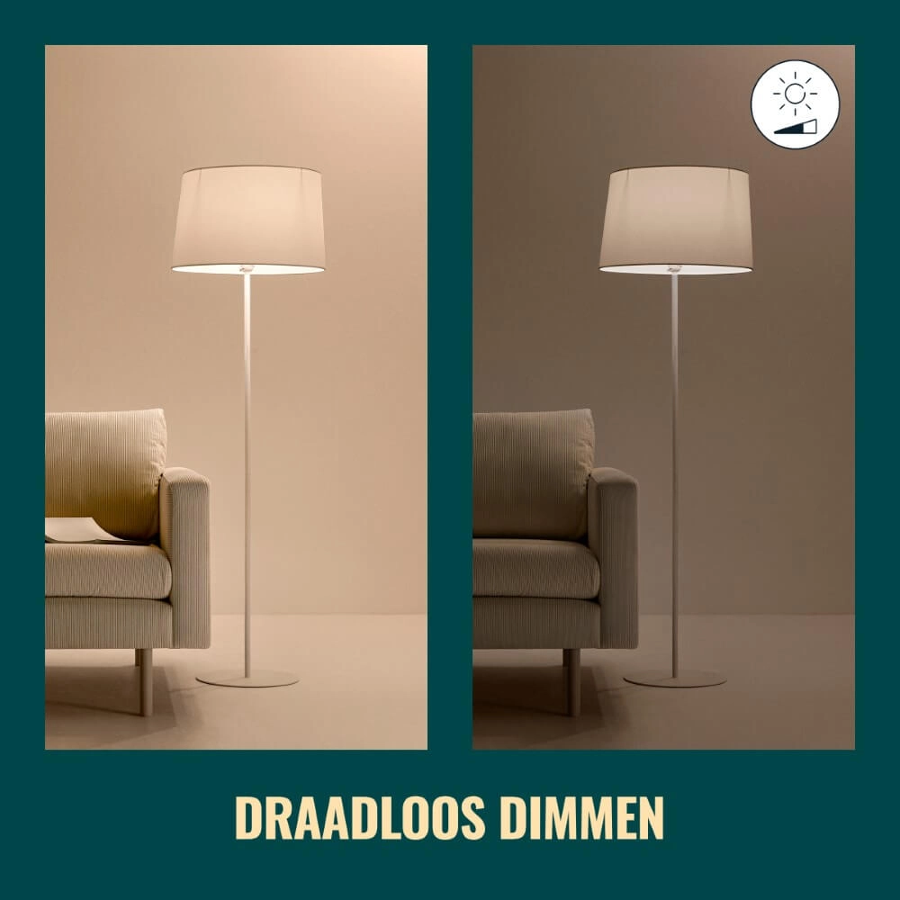 Slimme plafonnière Rune Ø 40cm - zwart WiZ 8719514554290
