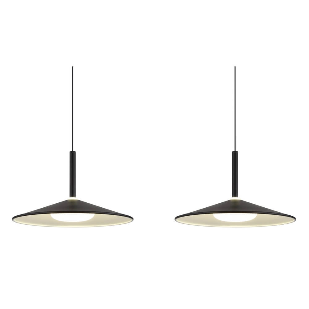Design hanglamp Lampone 3-lichts zwart Globo 9007371462810