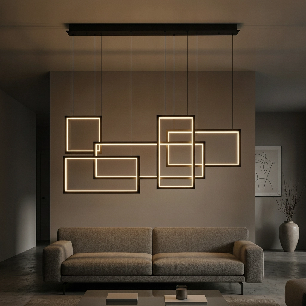Hanglamp Cornice zwart design