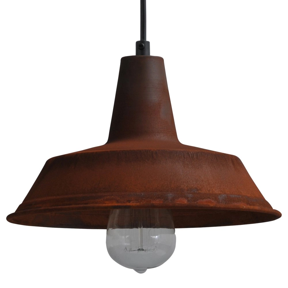 Hanglamp Industria 25 Roest